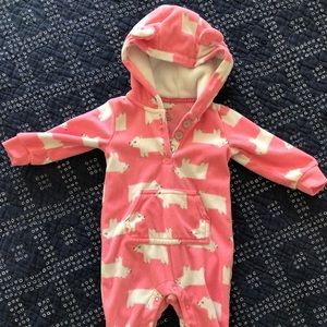 Carter’s Fleece Hooded Body Suit